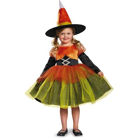 Summon the Halloween Spirit in a Candy Corn Witch Costume